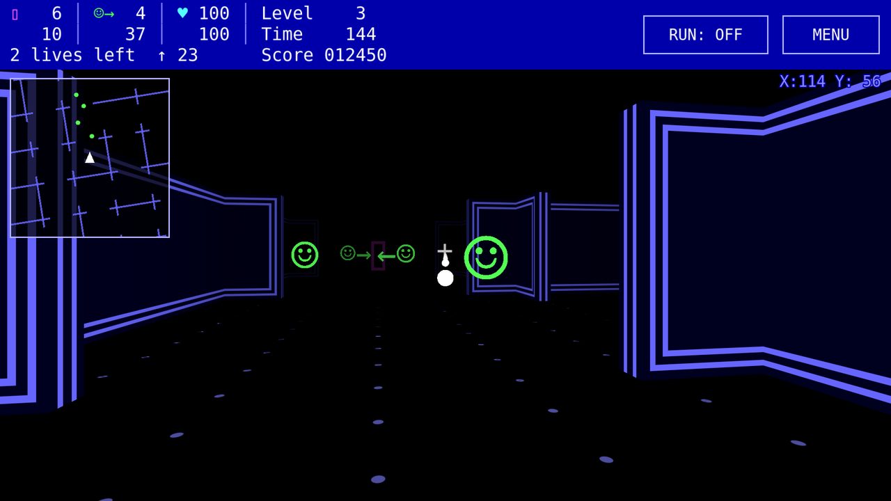 3D first-person view